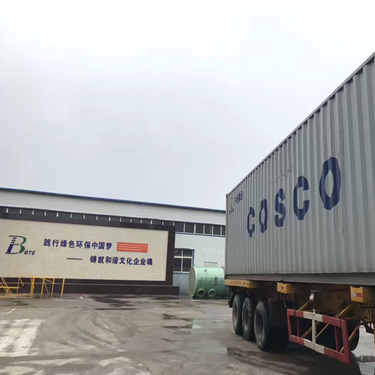 孟加拉某賓館地埋式一體化汙水處理設備發貨！